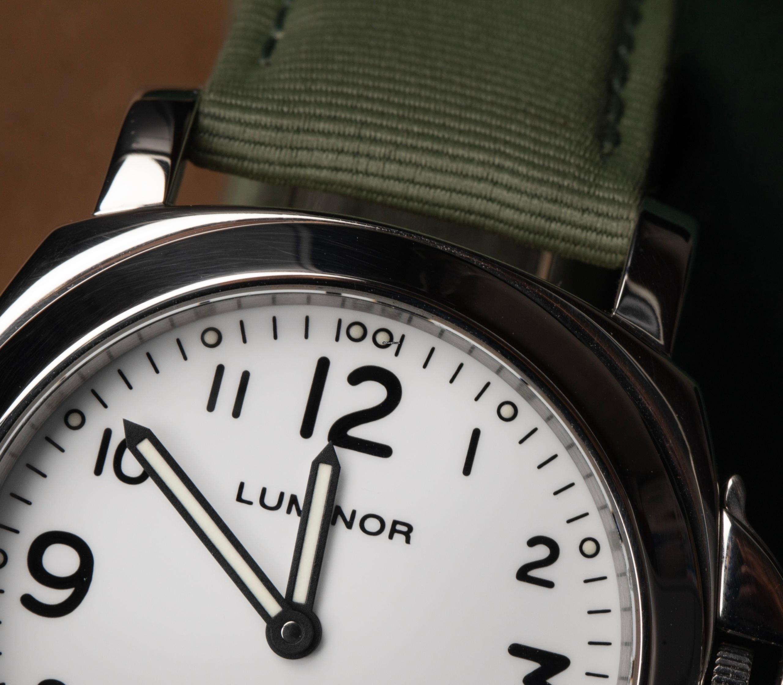 Thumbnail von Panerai Luminor Base Rare White Dial
