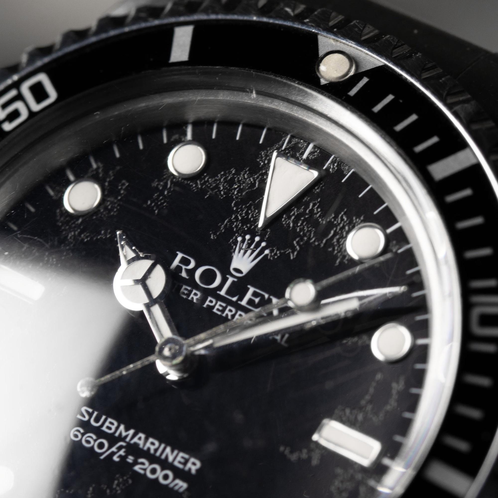 Thumbnail von Rolex Submariner (No Date) Spider Dial Unpolished,Service Papers