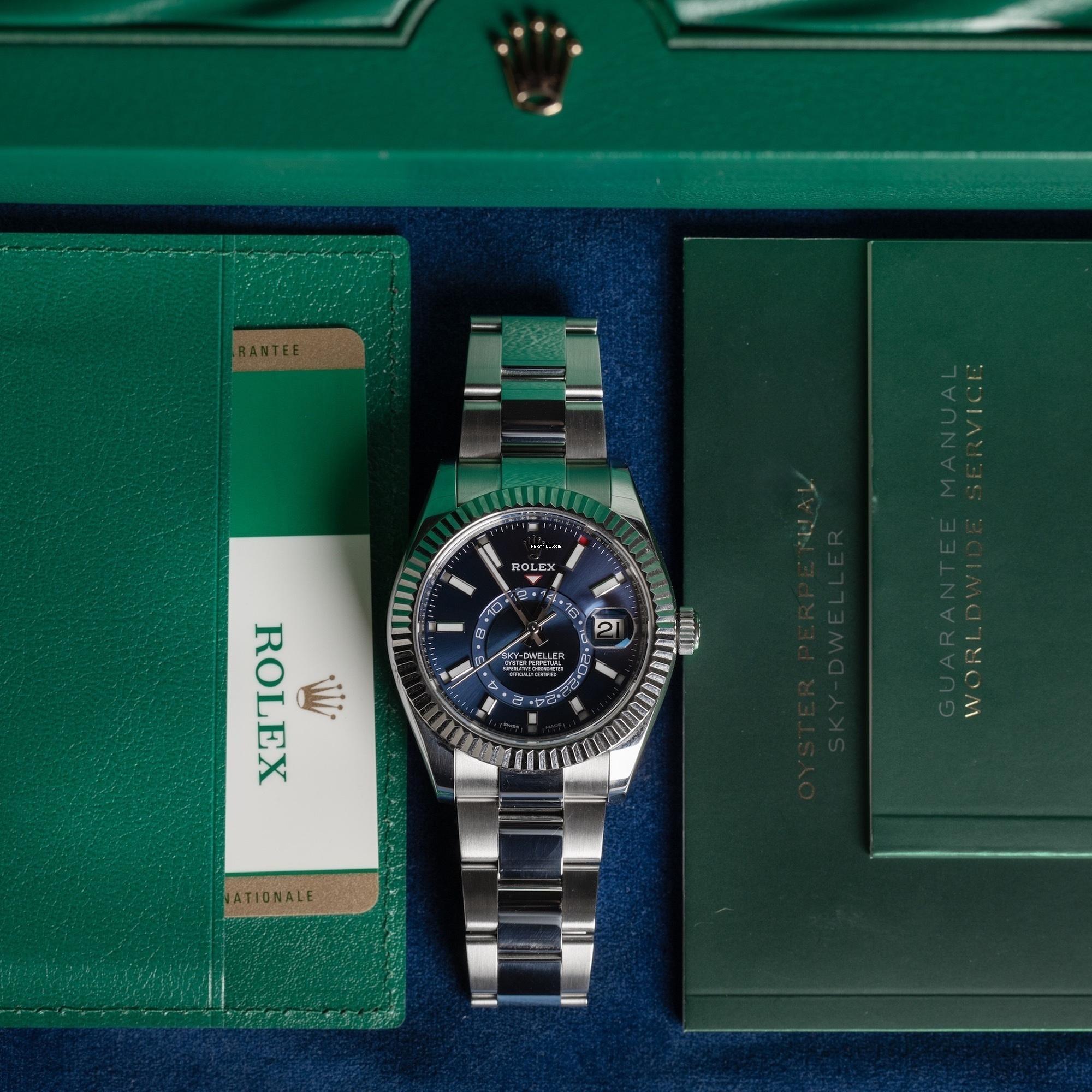 Rolex Sky-Dweller Full Set 2017