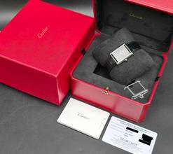 Thumbnail von Cartier Tank Must Black Cartier WSTA0072 Very Good Full Set 6-2023