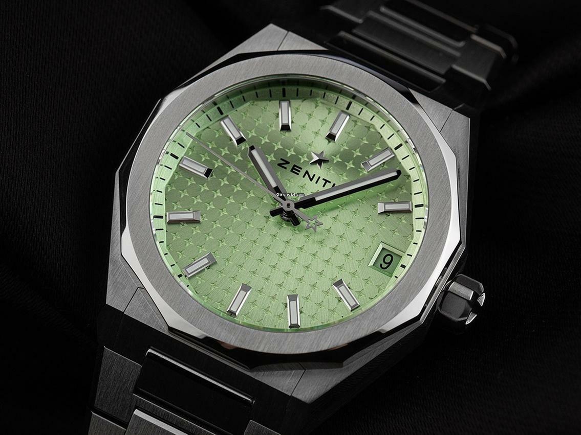 Thumbnail von Zenith Defy Skyline Ref.03.9400.670/61.I001 2026 Full Set Ungetragen Defy Skyline Green Dial