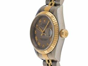 Thumbnail von Rolex Lady-Datejust Ref.79173 1998 Full Set original unpoliert Datejust Lady Rhodium