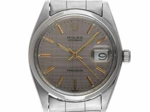 Thumbnail von Rolex Oysterdate Precision Ref.6694 1966 original Box original unpoliert Oysterdate Precision open 6/9