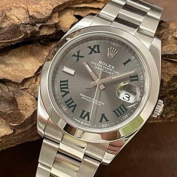  Rolex Datejust 41 Datejust 41 Wimbledon - FULLSET 2021 LC100 - Ref. 126300 German papers LC100 