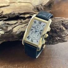 Thumbnail von Cartier Tank Américaine Tank Americaine Chronograph - FULL SET 2000 - Ref. W2601156