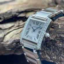 Thumbnail von Cartier Tank Française Tank Francaise Lady - FULL SET 2002 - Ref. 2403