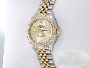 Thumbnail von Rolex Lady-Datejust 28 279383 Rbr Stahl Gelbgold 750 Diamanten Automatik Stainless Steel 18kt Yellow Gold Jubilé-band Chronometer Oyster