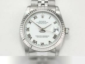 Thumbnail von Rolex Datejust 31 31mm 2002 Stahl Weissgold 750 Automatik Stainless Steel 18kt White Gold Jubilé-band Chronometer Oyster
