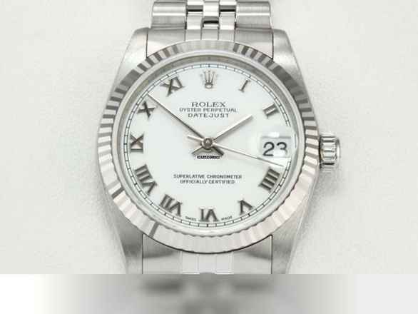  Rolex Datejust 31 31mm 2002 Stahl Weissgold 750 Automatik Stainless Steel 18kt White Gold Jubilé-band Chronometer Oyster 