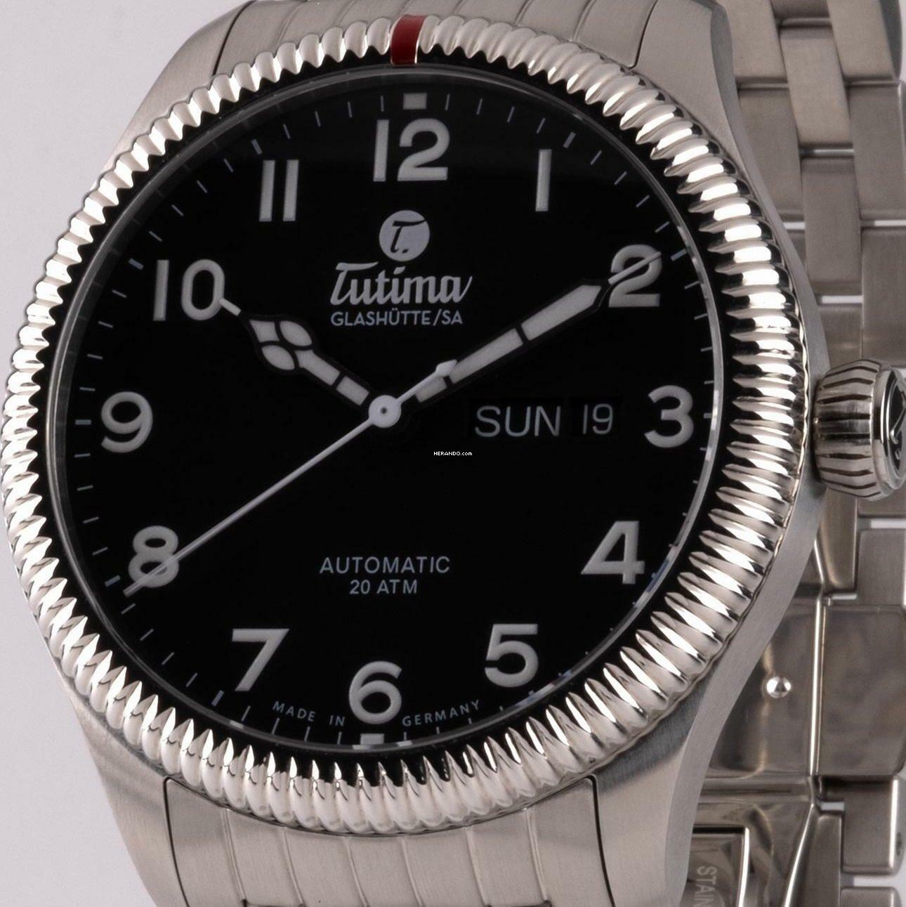  Tutima Grand Classic Flieger Classic Automatic NEW FULL SET 