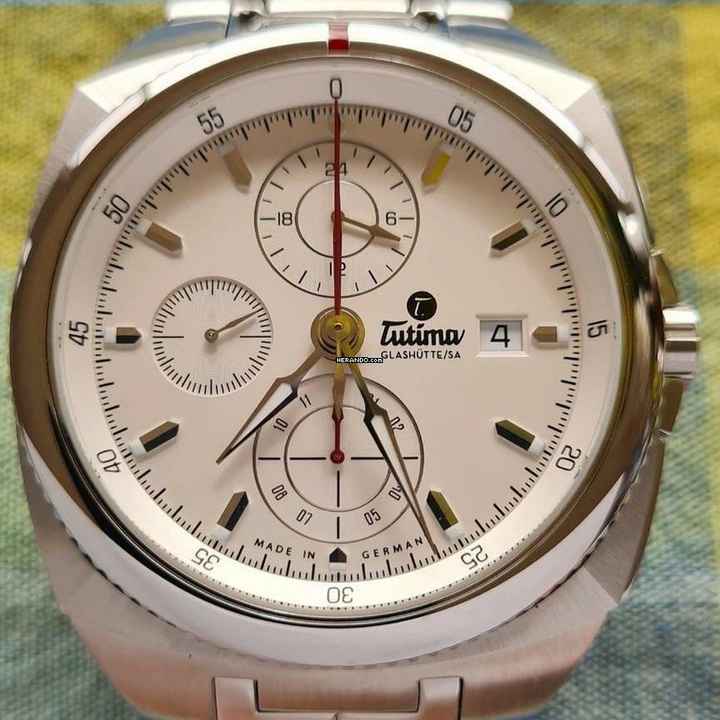  Tutima Saxon One Chronograph NEW FULL SET 