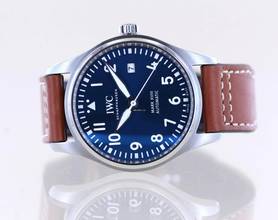 Thumbnail von IWC Fliegeruhr Mark XVIII Fliegeruhr Mark 18 Petit Prince Flieger blue Automatic 40mm B+P