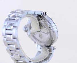 Thumbnail von Cartier Pasha Date Automatic Stahl Klassiker Luxusuhr Stick dial 38mm Stahlband