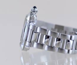 Thumbnail von Cartier Pasha Date Automatic Stahl Klassiker Luxusuhr Stick dial 38mm Stahlband