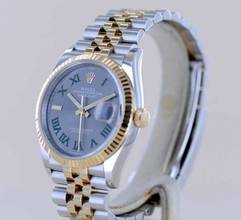 Thumbnail von Rolex Datejust 36 Stahl Gold Jubilé Wimbledon Dial 126233 Fluted Bezel B+P
