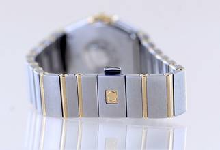Thumbnail von Omega Constellation Quartz Stahl Gold MOP Diamond Dial Quarz Lady Klassiker