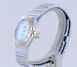 Thumbnail von Omega Constellation Quartz Stahl Gold MOP Diamond Dial Quarz Lady Klassiker