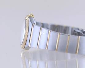 Thumbnail von Omega Constellation Quartz Stahl Gold MOP Diamond Dial Quarz Lady Klassiker