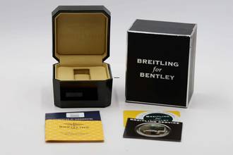Thumbnail von Breitling Bentley GT Chronograph Edelstahl Automatik Ref. A13362 B&P 2009