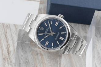 Thumbnail von Rolex Oyster Perpetual 41 Blue Dial Stahl Automatik Herren Ref. 124300 B&P 2025