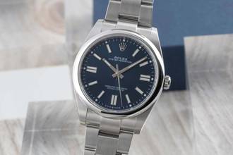 Thumbnail von Rolex Oyster Perpetual 41 Blue Dial Stahl Automatik Herren Ref. 124300 B&P 2025