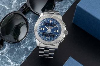 Thumbnail von Breitling Airwolf Chronograph Black Dial Edelstahl Quarz Herrenuhr Ref. A78363