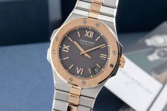 Thumbnail von Chopard Alpine Eagle Stahl/Gold Automatik Ref. 298600-6001 B&P 2021