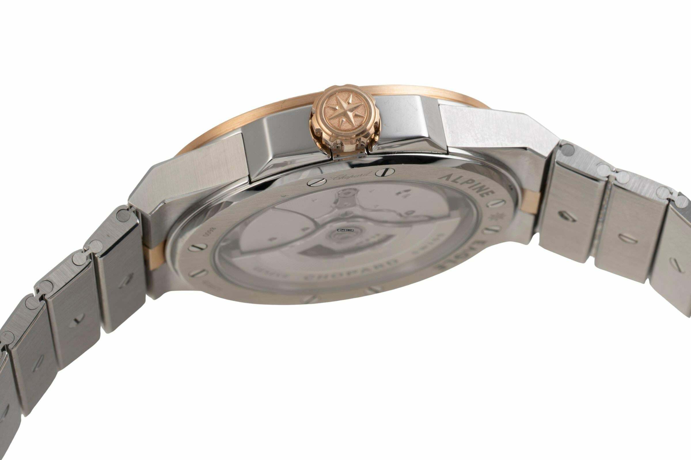 Thumbnail von Chopard Alpine Eagle Stahl/Gold Automatik Ref. 298600-6001 B&P 2021