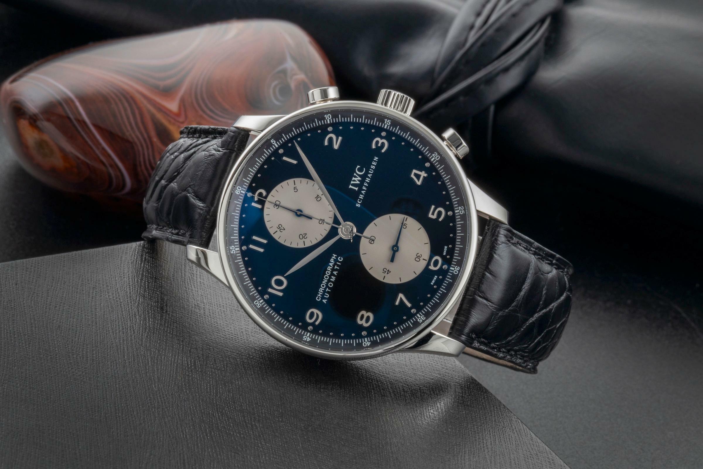 Thumbnail von IWC Portugieser Chronograph Stahl Automatik Herrenuhr Ref. IW371404