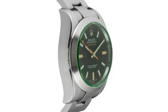 Thumbnail von Rolex Milgauss Edelstahl Automatik Herrenuhr Ref. 116400GV Papiere 2014