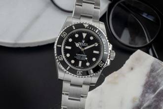 Thumbnail von Rolex Submariner (No Date) Stahl Automatik Herrenuhr Ref. 114060 Box