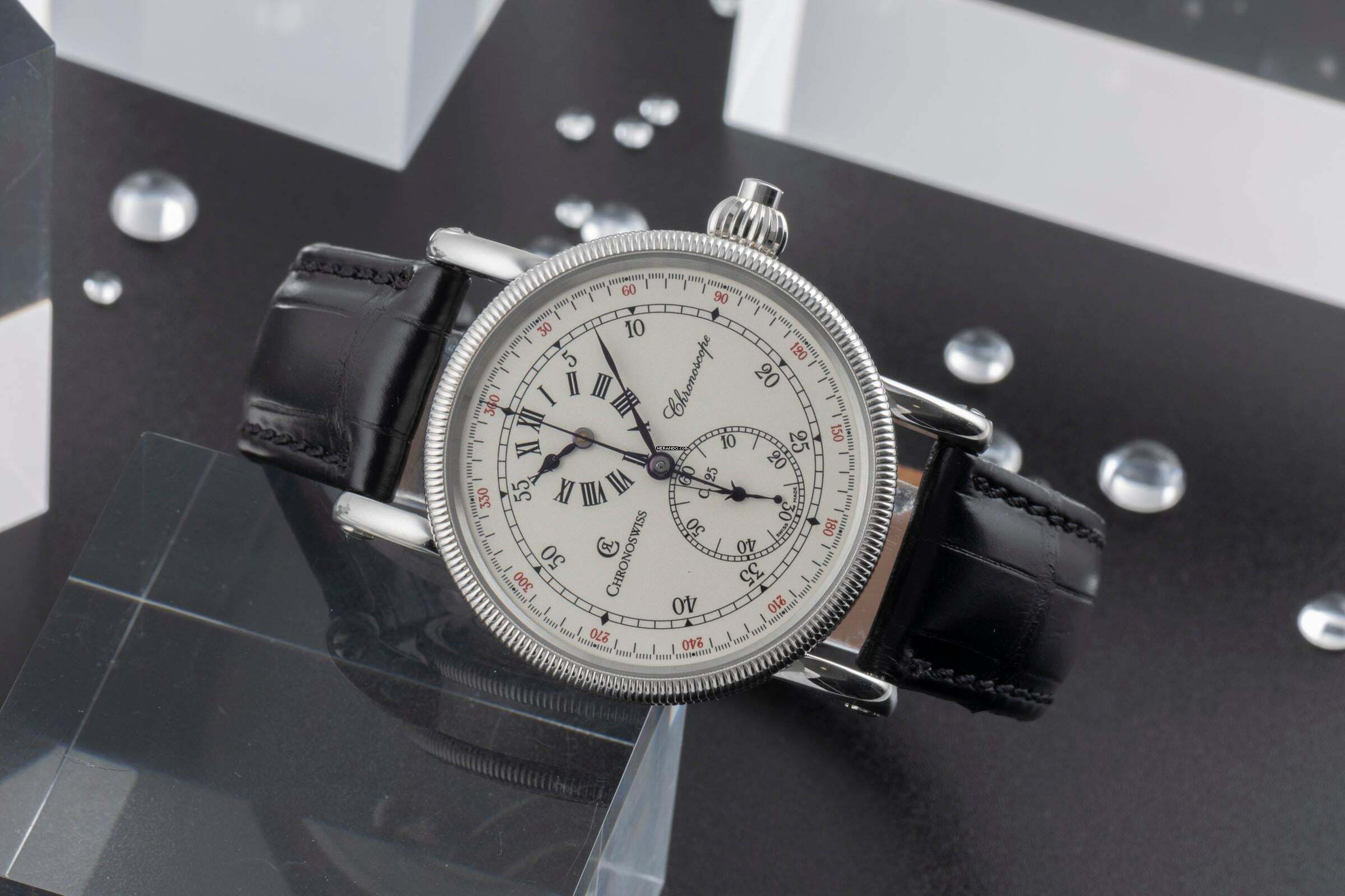 Thumbnail von Chronoswiss Chronoscope Chronograph Automatik Edelstahl Herrenuhr Ref. CH1523