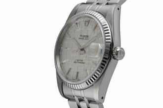 Thumbnail von Tudor Prince Date Edelstahl/Weissgold Automatik Herrenuhr Medium Ref. 74034 B&P