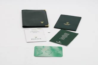 Thumbnail von Rolex Datejust 18k Gold Automatik Damenuhr Ref. 81208 Papiere 2005