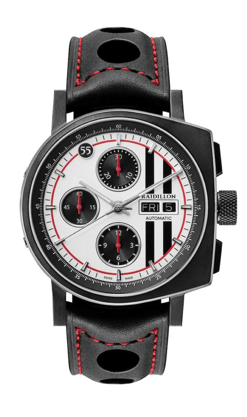 Raidillon CURVE Chronograph in 2 different dial Options