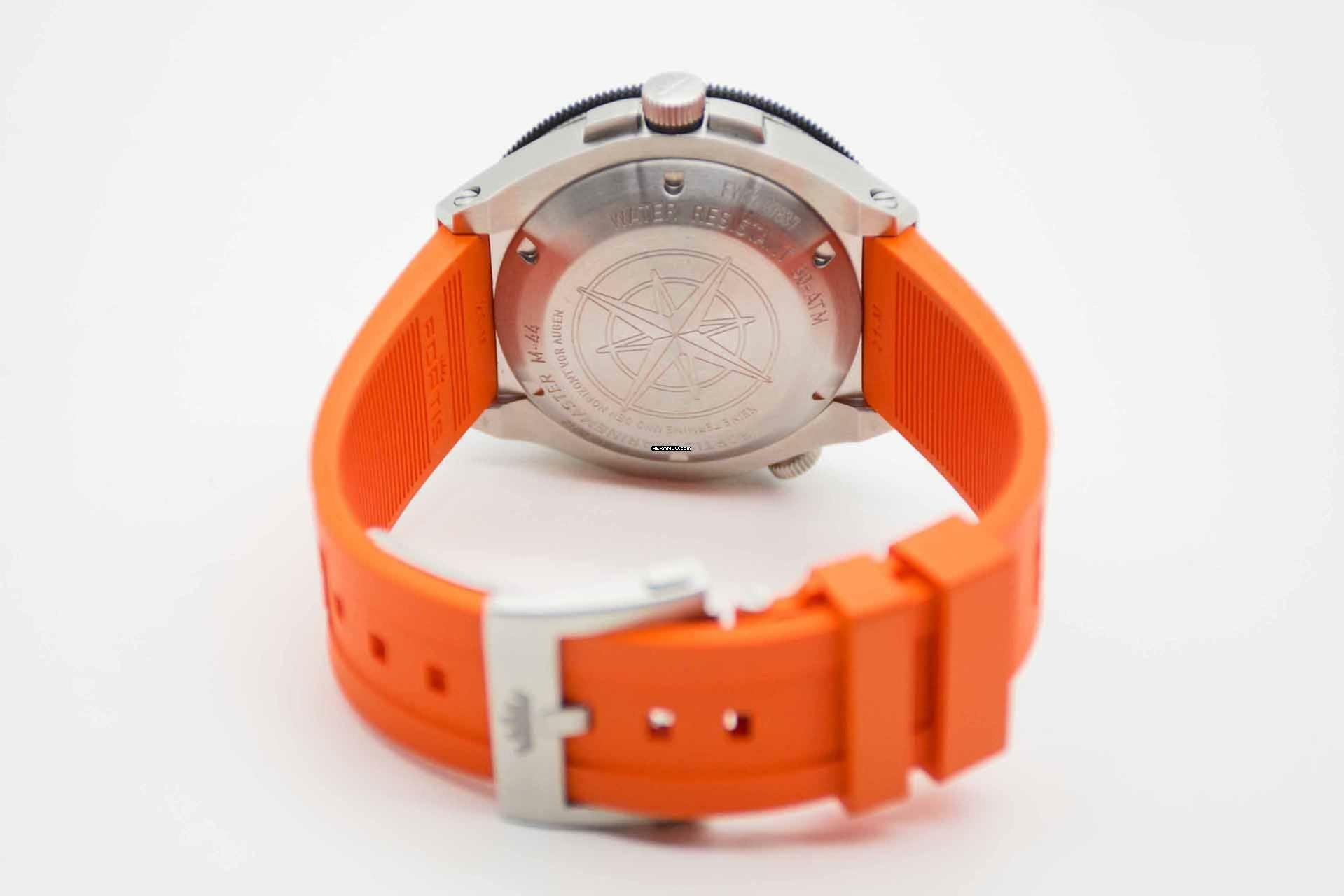 Thumbnail von Fortis Marinemaster M-44 Amber Orange Chronometer Fullset