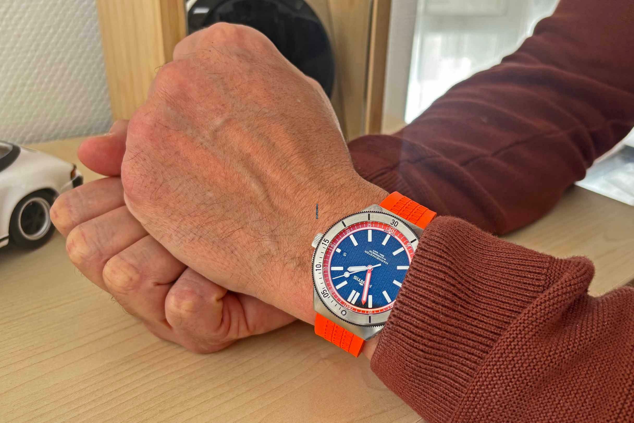 Thumbnail von Fortis Marinemaster M-44 Amber Orange Chronometer Fullset