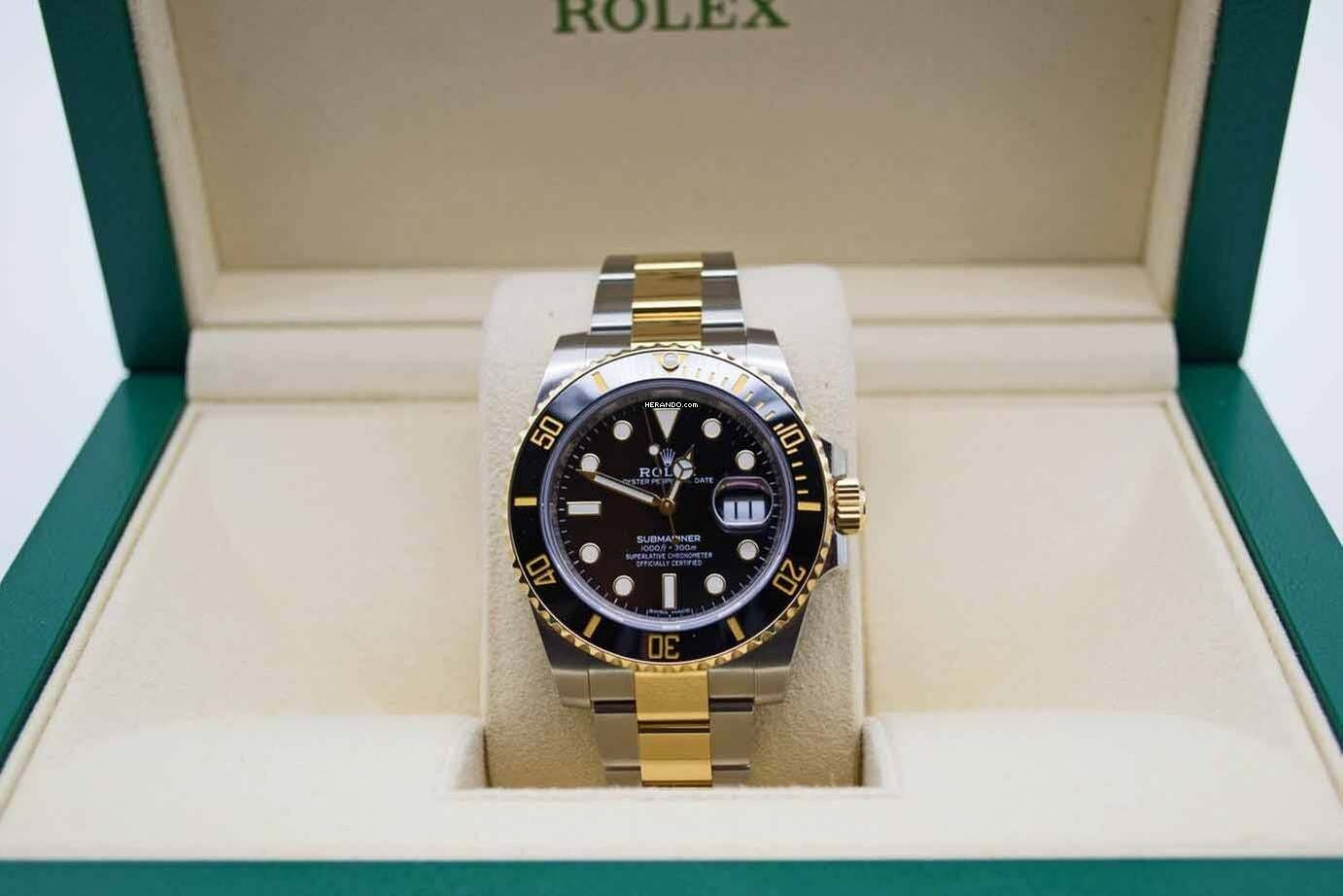 Thumbnail von Rolex Submariner Date 116613LN ungetragenes Fullsez