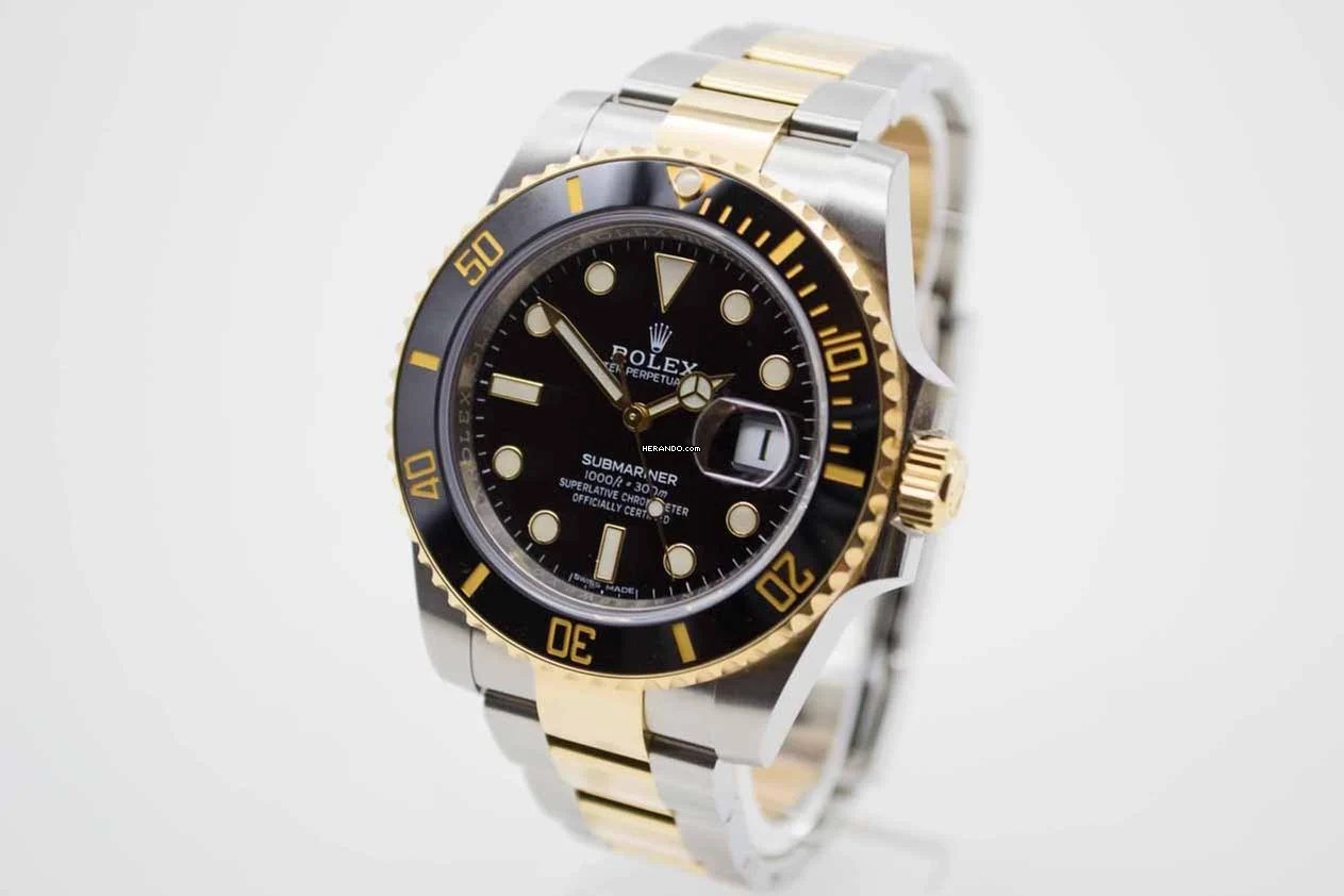 Thumbnail von Rolex Submariner Date 116613LN ungetragenes Fullsez