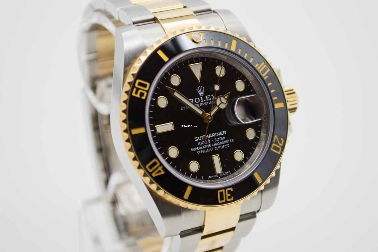 Thumbnail von Rolex Submariner Date 116613LN ungetragenes Fullsez