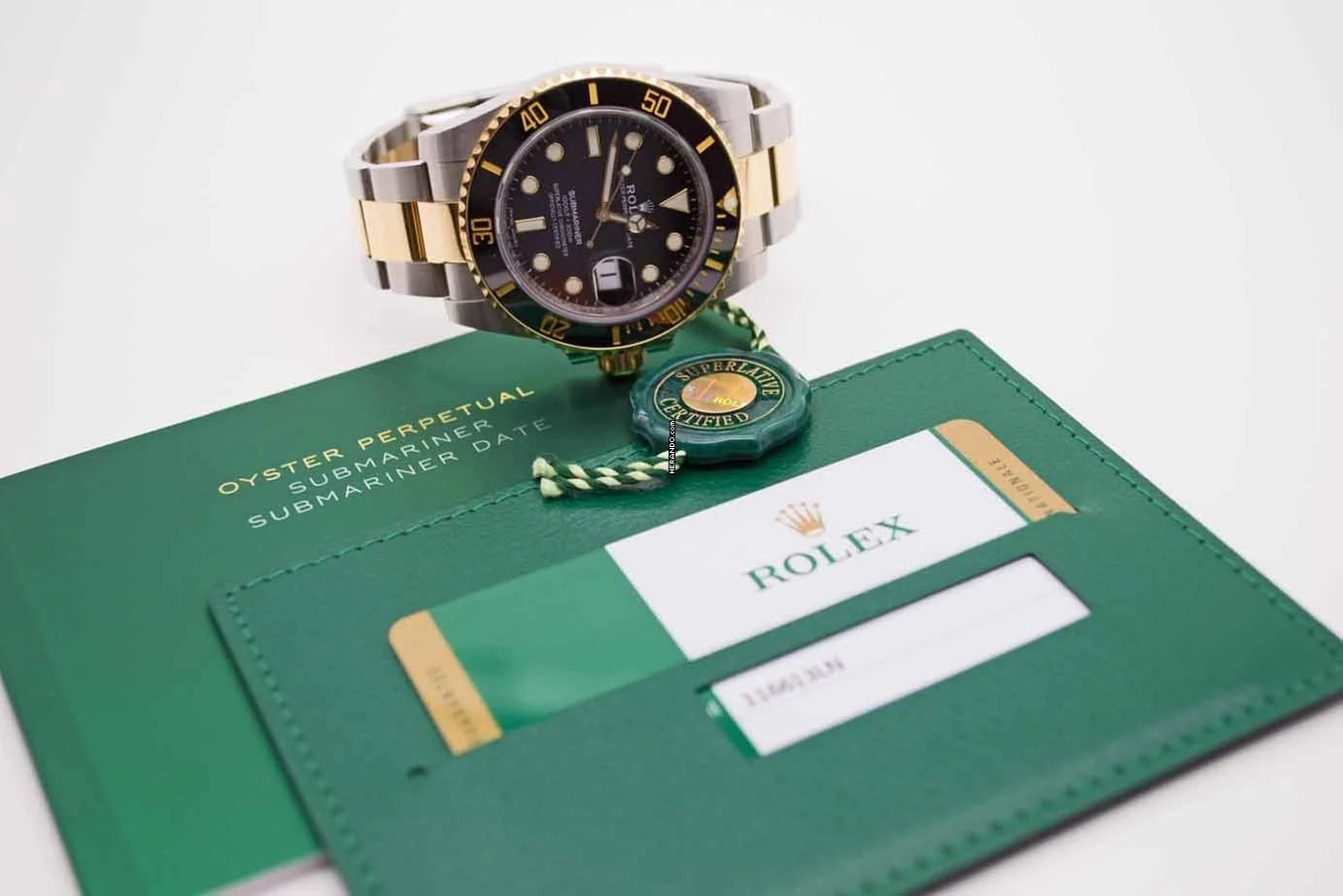 Thumbnail von Rolex Submariner Date 116613LN ungetragenes Fullsez