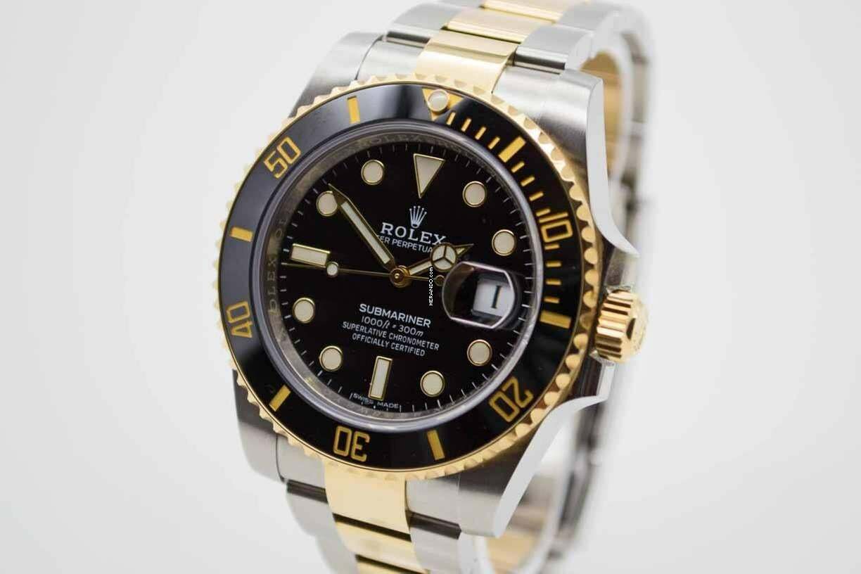 Thumbnail von Rolex Submariner Date 116613LN ungetragenes Fullsez