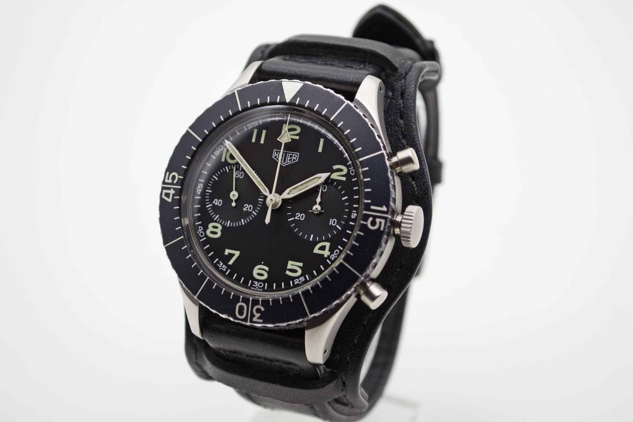 Thumbnail von Heuer Bundeswehr Flyback Chronograph 1550SG