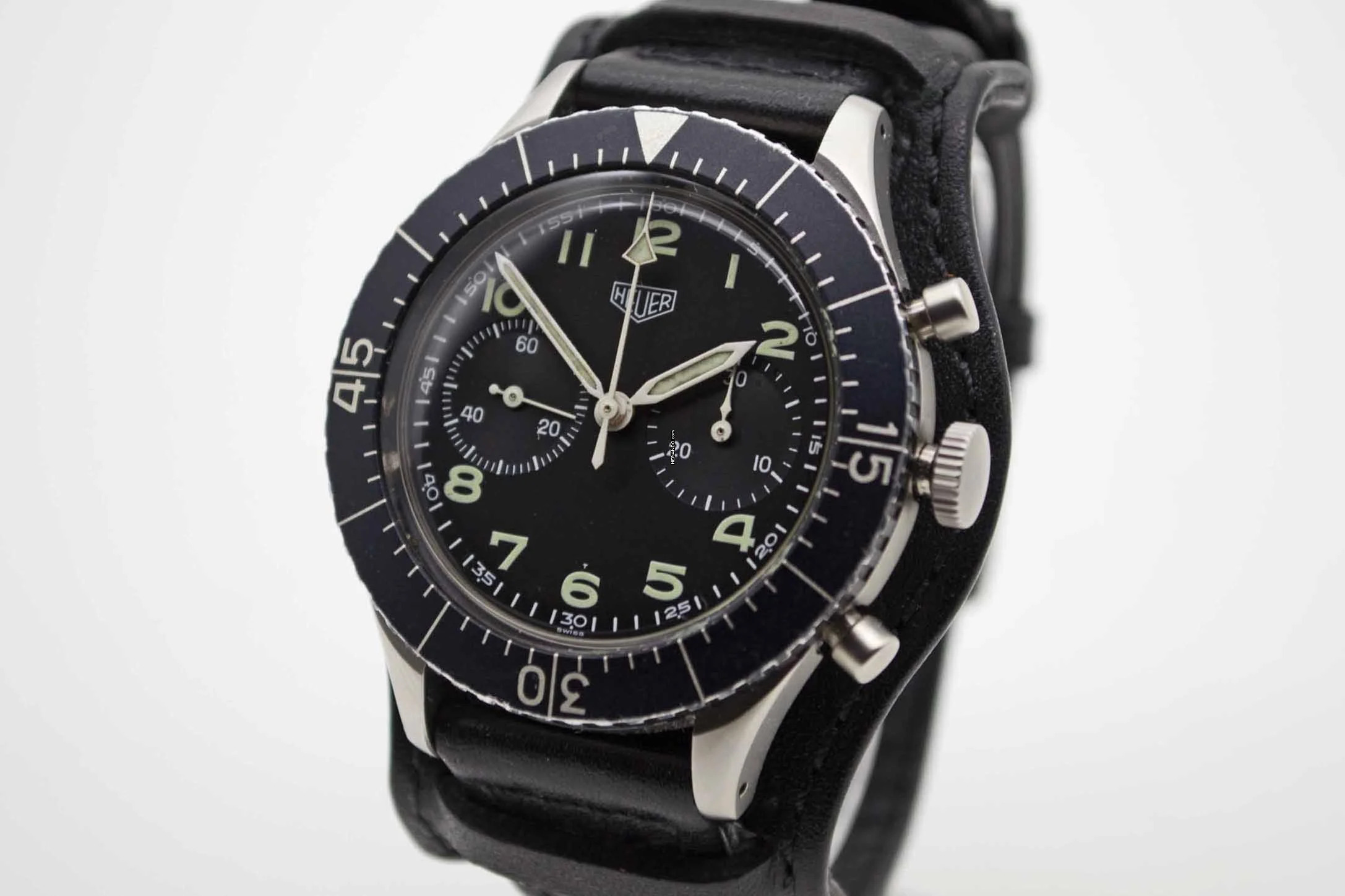 Thumbnail von Heuer Bundeswehr Flyback Chronograph 1550SG