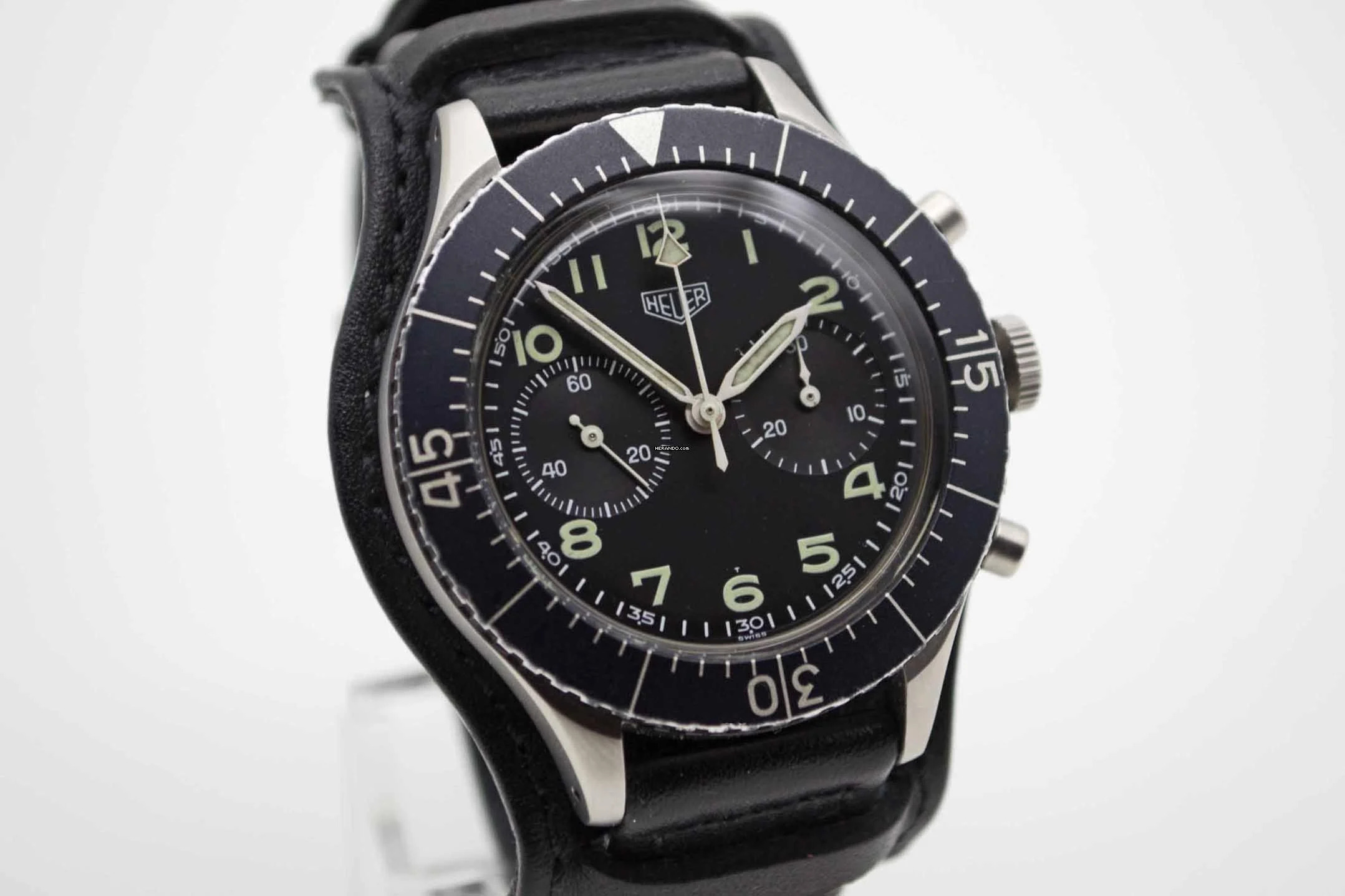 Thumbnail von Heuer Bundeswehr Flyback Chronograph 1550SG