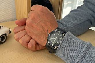 Thumbnail von Heuer Bundeswehr Flyback Chronograph 1550SG