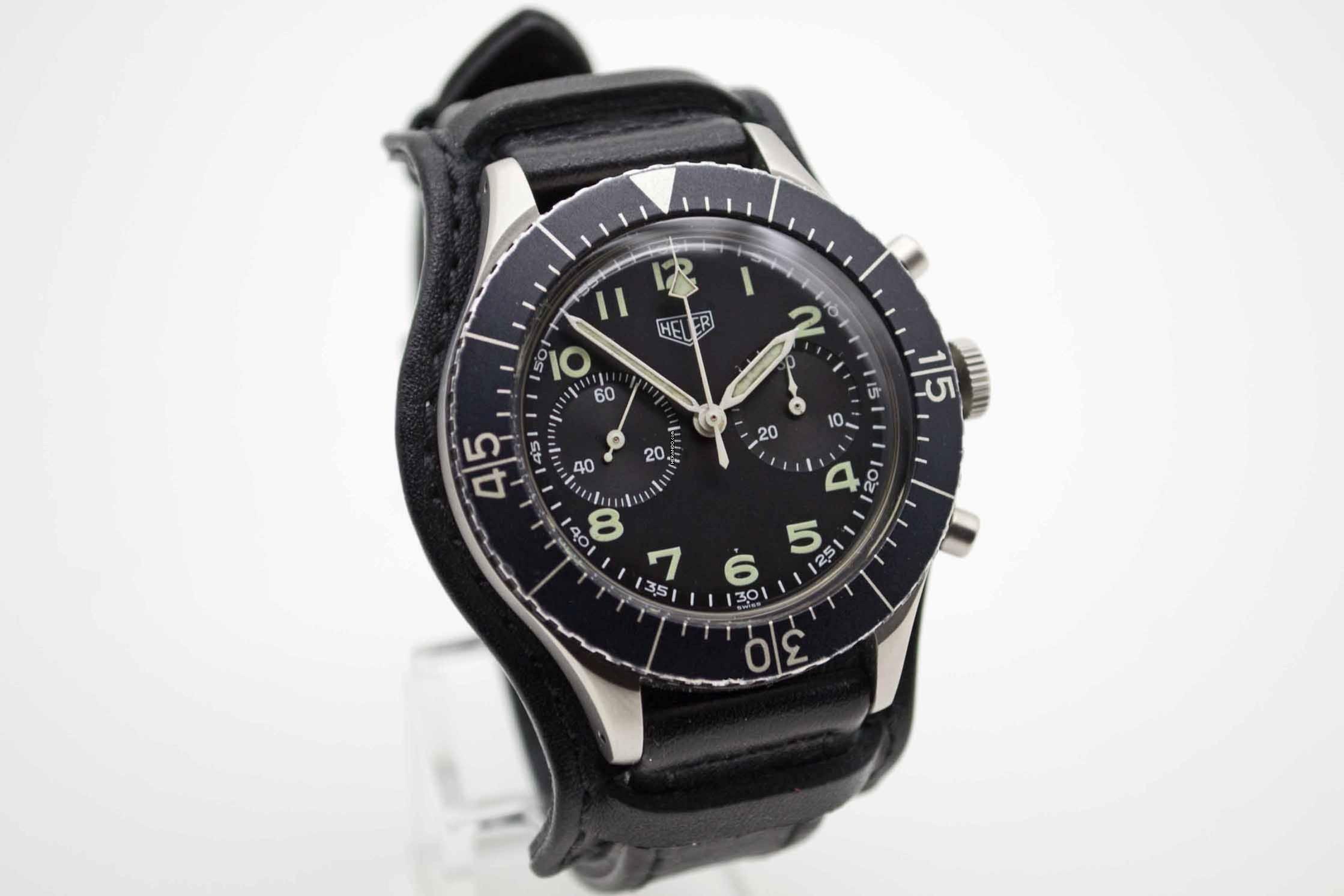 Thumbnail von Heuer Bundeswehr Flyback Chronograph 1550SG