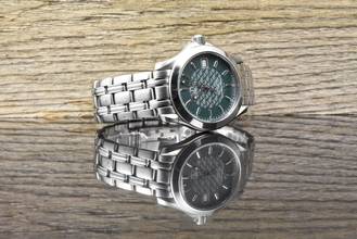 Thumbnail von Omega Seamaster 120 M Jacques Mayol Limited Edition Green Dial unpoliert - Vintage