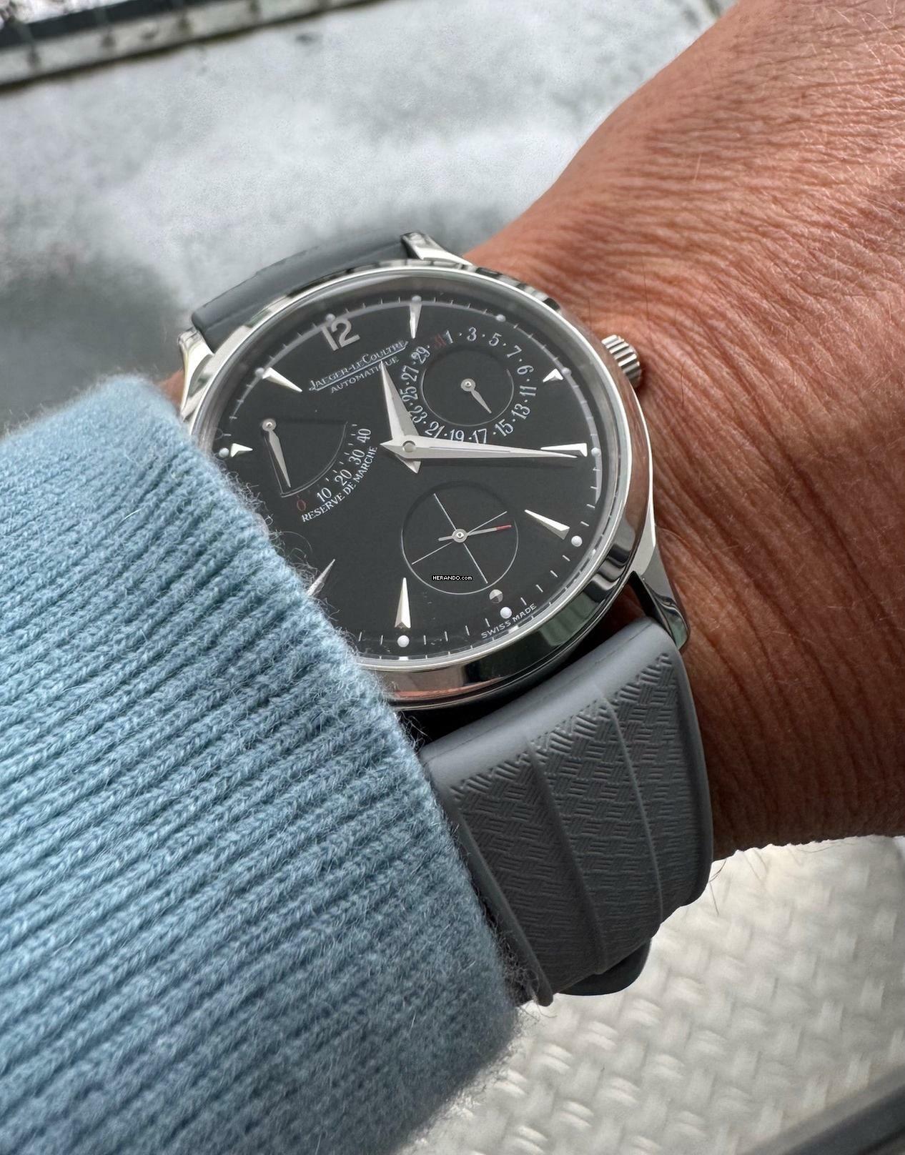 Thumbnail von Jaeger-LeCoultre Master Control Reserve De Marche Master Control Black Dial - Automatik - Vintage