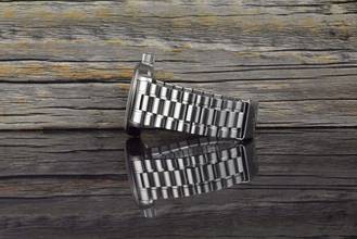 Thumbnail von Omega Genève Dynamic Automatic Black Tritium 5200.50 Vintage Military